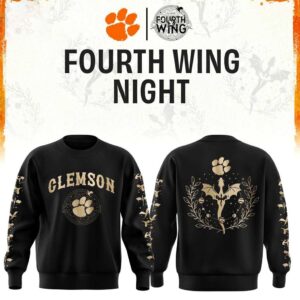 Clemson Tigers Fourth Night 2026 NCAA Football Black Hoodie Tee 5 1.jpg