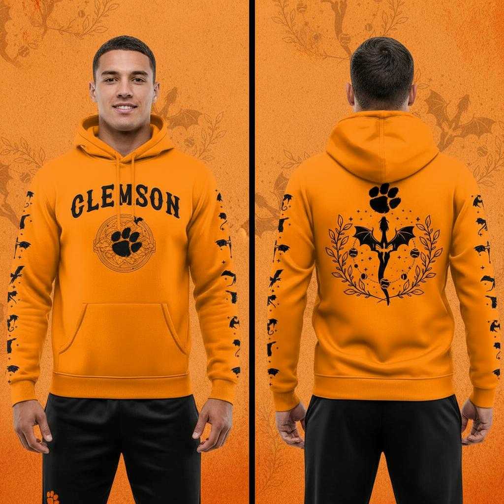 Clemson Tigers Fourth Night 2026 NCAA Football Hoodie Tee Clemson Tigers Fourth Night 2026 NCAA Football Hoodie Tee