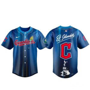 Cleveland Guardians Salvadoran Heritage Day 2026 Baseball Jersey