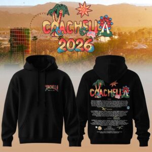 Coachella Valley Music and Arts Festival 2026 Lineup Hoodie