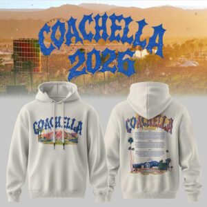 Coachella Valley Music and Arts Festival 2026 Lineup Hoodie