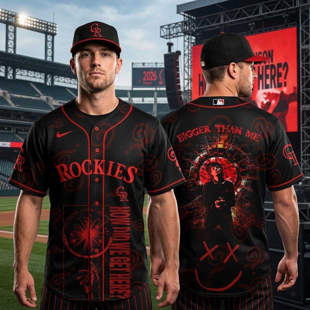 Colorado Rockies Louis Tomlinson 2026 North America Tour Baseball Jersey