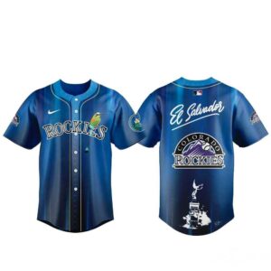 Colorado Rockies Salvadoran Heritage Day 2026 Jersey