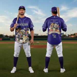 Colorado Rockies Studio Ghibli 40th Anniversary Jersey