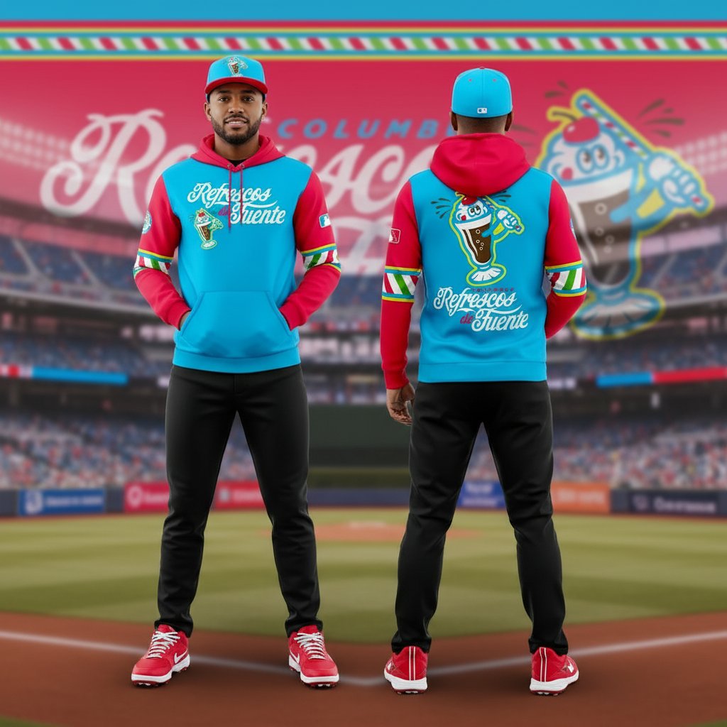 Columbus Clingstones 2026 Refrescos de Fuente Hoodie