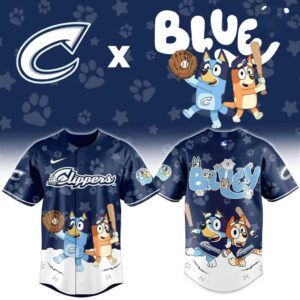 Columbus Clippers Bluey Night Limited Baseball Jersey