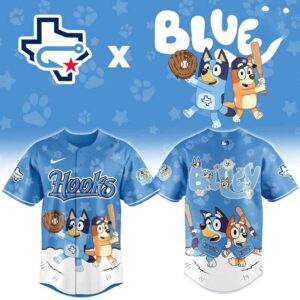 Corpus Christi Hooks Bluey Night Limited Baseball Jersey
