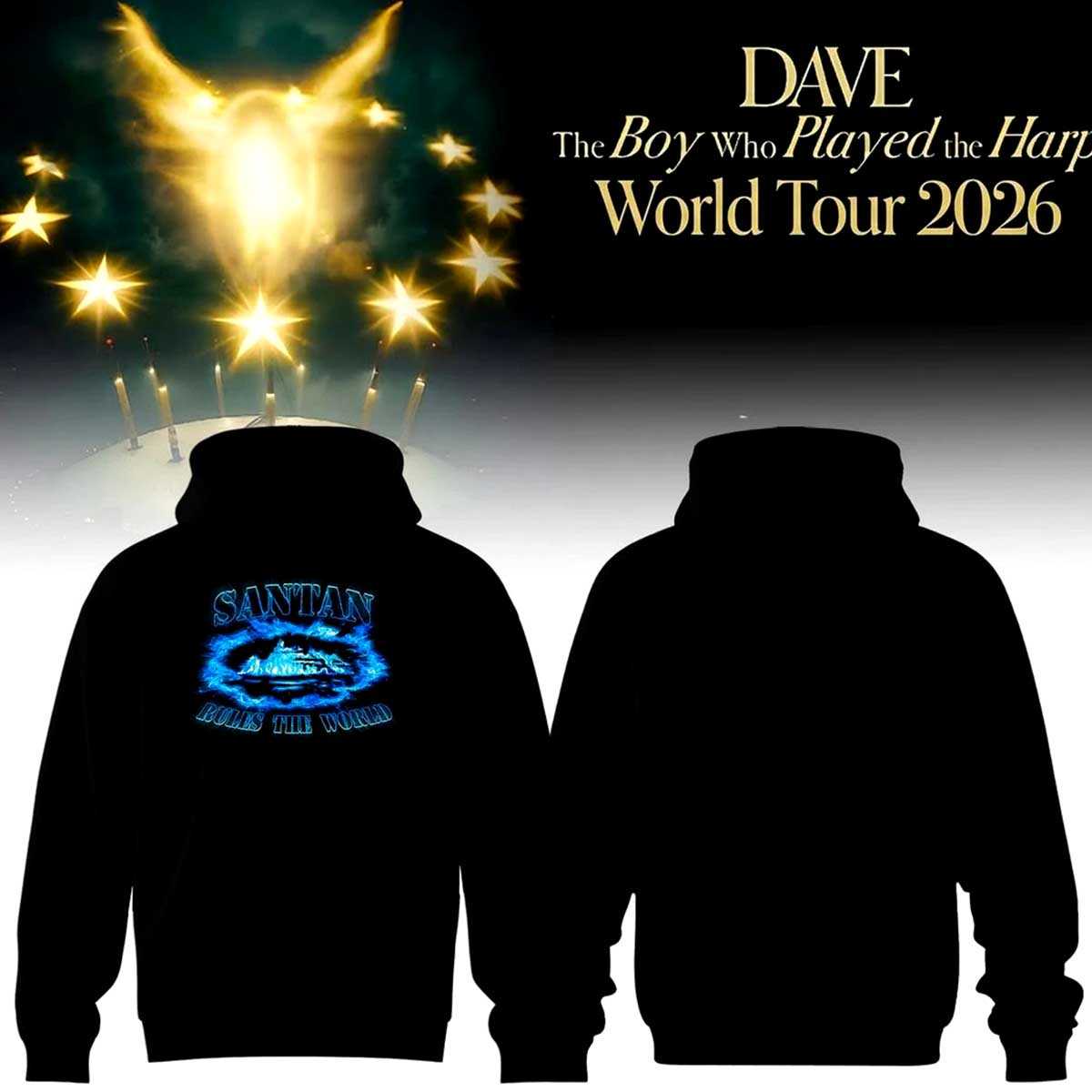 Dave The Boy Who Played the Harp Tour 2026 Limited Edition Hoodie