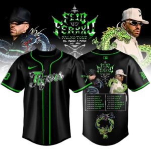 Detroit Tigers FEID Falxo Tour 2026 Baseball Jersey