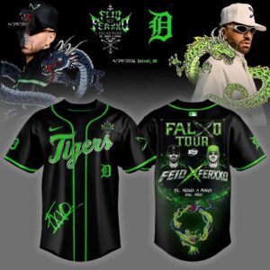 Detroit Tigers FEID vs FERXXO Falxo Tour 2026 Baseball Jersey