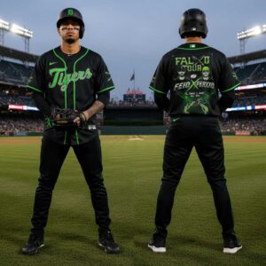 Detroit Tigers FEID vs FERXXO Falxo Tour 2026 Baseball Jersey