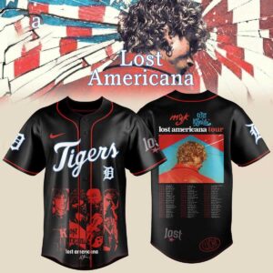 Detroit Tigers MCK Lost Americana Tour 2026 Baseball Jersey