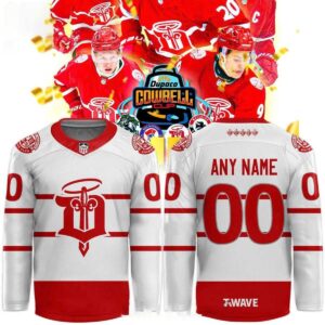 Dubuque Fighting Saints Dupaco Cowbell Cup Champion 2026 Hockey Jersey