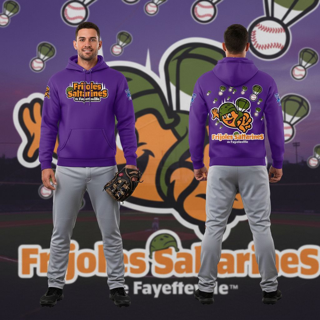 Fayetteville Woodpeckers Frijoles Saltarines de Fayetteville 2026 Hoodie
