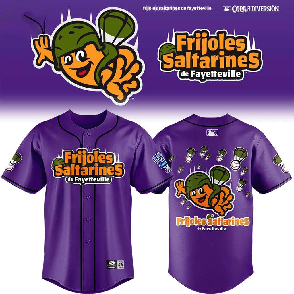 Fayetteville Woodpeckers Frijoles Saltarines de Fayetteville 2026 Jersey