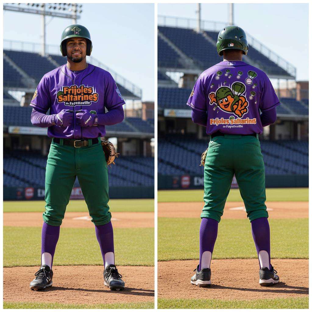 Fayetteville Woodpeckers Frijoles Saltarines de Fayetteville 2026 Jersey Fayetteville Woodpeckers Frijoles Saltarines de Fayetteville 2026 Jersey