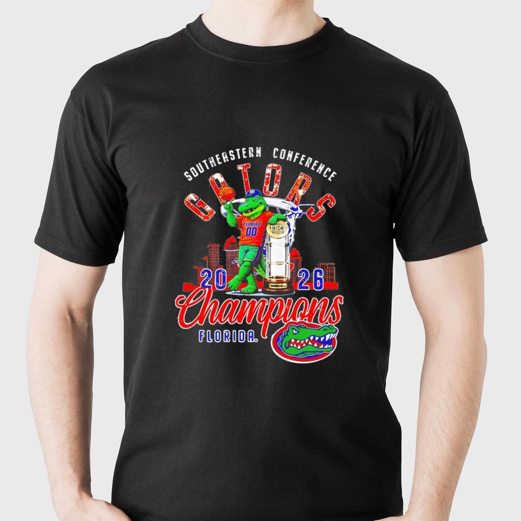 Florida Gators Southeastern Conference Champions 2026 Tee