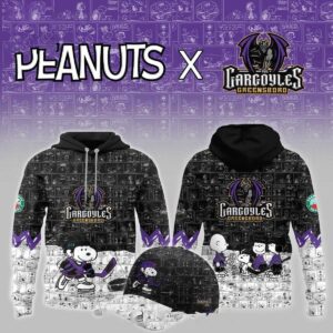 Greensboro Gargoyles Peanuts Night 2026 Celebrating Hoodie