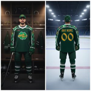 Greenville Swamp Rabbits Celebrate St Patrick’s Day 2026 Jersey