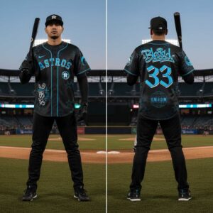 Houston Astros Blessd EMHDM Tour 2026 Jersey 5