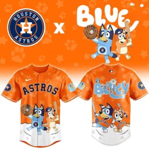 Houston Astros Bluey Night Limited Baseball Jersey