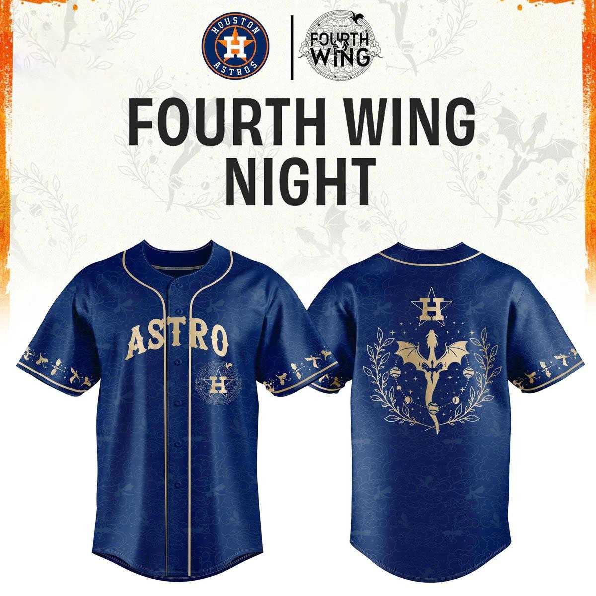 Houston Astros Fouth Wings 2026 Night Baseball Jersey Houston Astros Fouth Wings 2026 Night Baseball Jersey