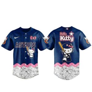 Houston Astros Hello Kitty 2026 Special Baseball Jersey