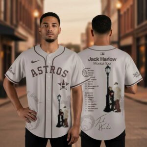 Houston Astros Jack Harlow Monica Tour 2026 Baseball Jersey 5
