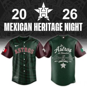 Houston Astros Mexican Heritage Night 2026 Jersey
