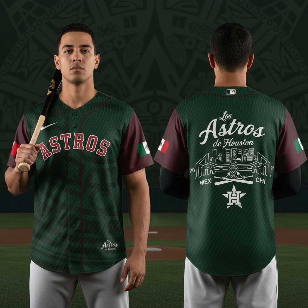 Houston Astros Mexican Heritage Night 2026 Jersey Houston Astros Mexican Heritage Night 2026 Jersey