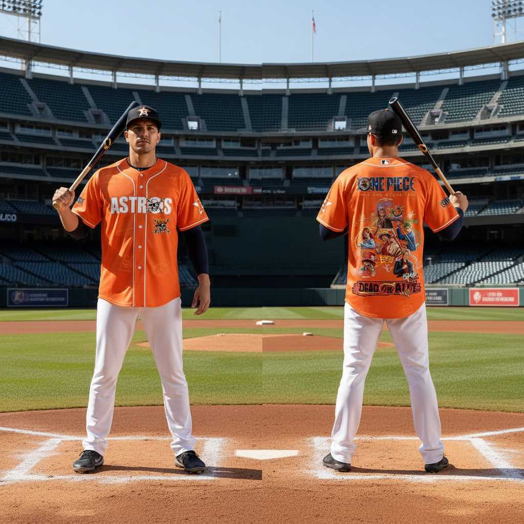 Houston Astros One Piece Live-action 2026 Baseball Jersey Houston Astros One Piece Live-action 2026 Baseball Jersey
