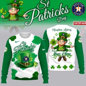 Houston Astros St Patrick’s Day 2026 Edition Hoodie 3