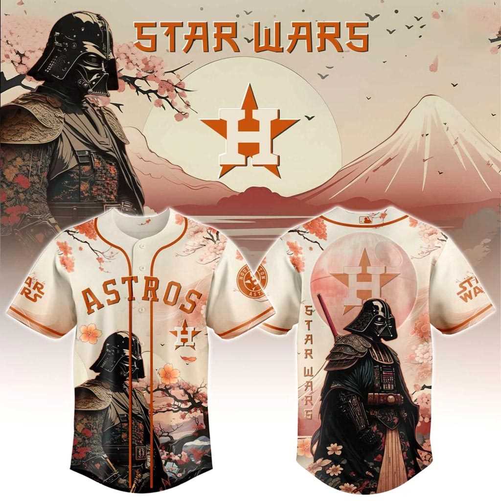 Houston Astros Star Wars 2026 Baseball Jersey Houston Astros Star Wars 2026 Baseball Jersey