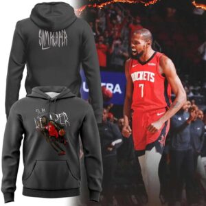Houston Rockets Kevin Durant Slim Reaper Hoodie Tee