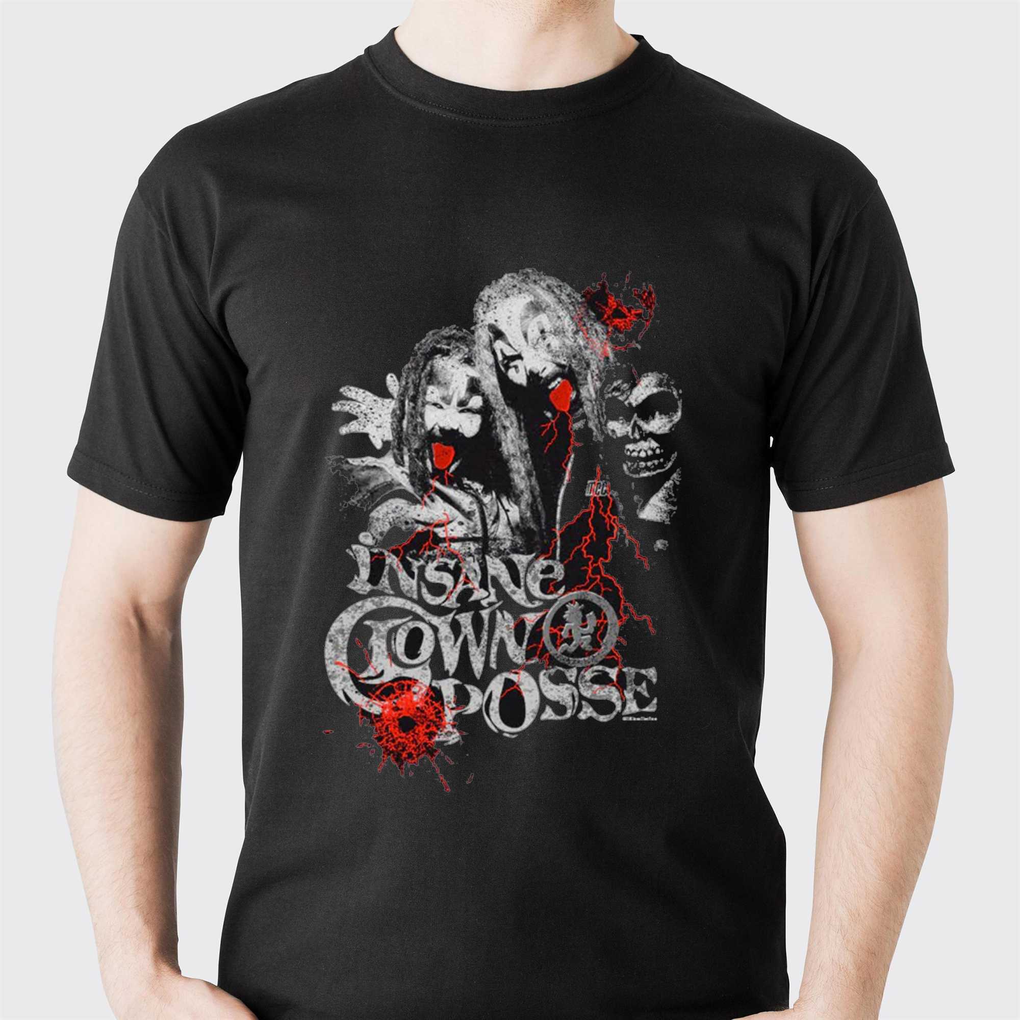 INSANE CLOWN POSE Cartoon with Axes T-Shirt