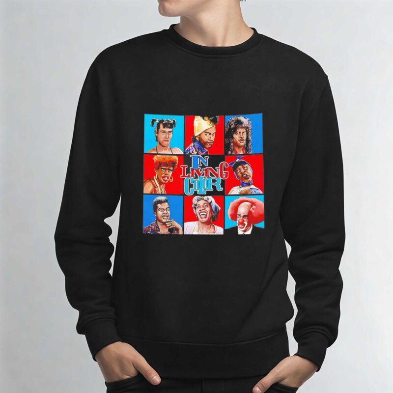 In Living Color Characters Tee
