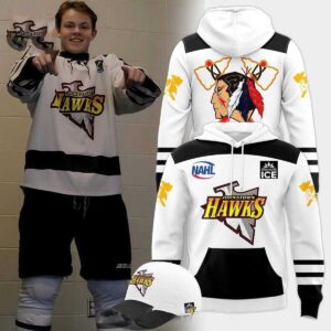 Johnstown Tomahawks 2026 Hockey Heritage Chiefs Night Hoodie T- Shirt
