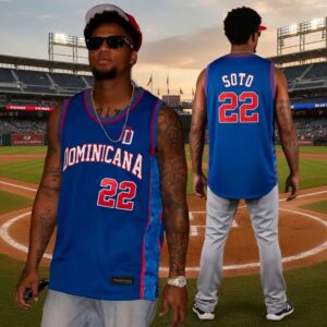 Juan Soto Dominican Republic 2026 Special Basketball Jersey