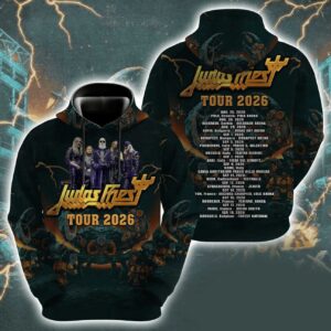 Judas Priest Tour 2026 Hoodie