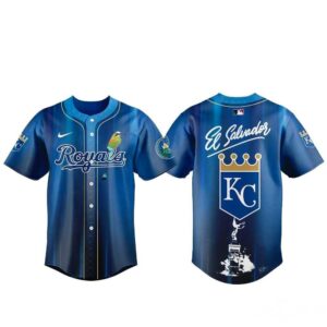 Kansas City Royals Salvadoran Heritage Day 2026 Baseball Jersey