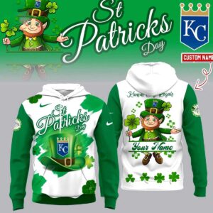 Kansas City Royals St Patrick’s Day 2026 Edition Hoodie