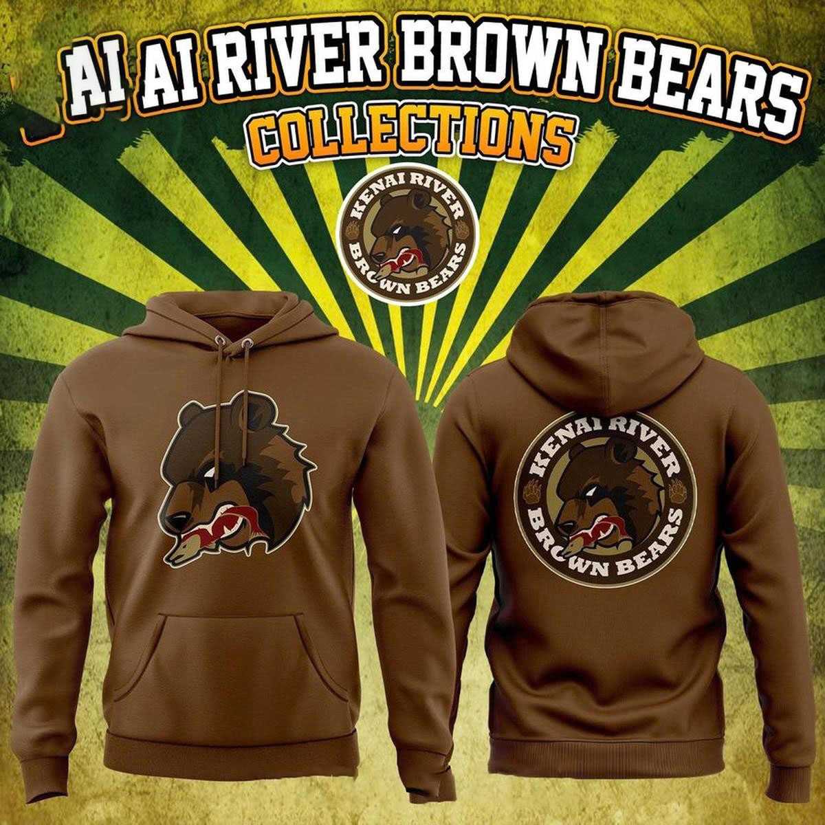 Kenai River Brown Bears 2026 New Season Hoodie Tee