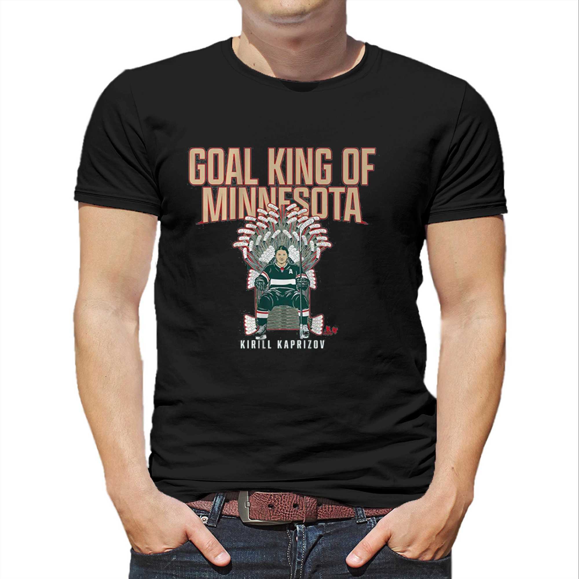 Kirill Kaprizov Goal King of Minnesota Shirt