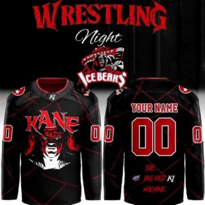 Knoxville Ice Bears Our Wrestling Night Edition Custom Name Jersey