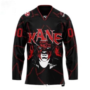 Knoxville Ice Bears Wrestling Night 2026 Big Red Machine Hockey Jersey