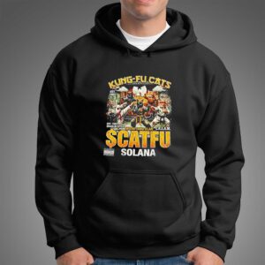 Kung Fu Cats Meow Tang Clan Scatfu Solana Tee 4