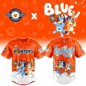 Las Vegas Aviators Bluey Night Limited Edition Baseball Jersey
