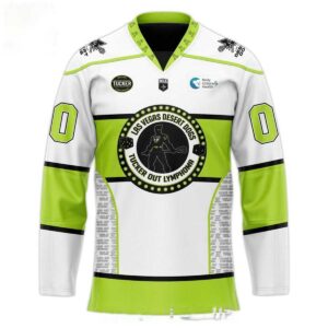 Las Vegas Desert Dogs Tucker Out Night 2026 Custom Hockey Jersey