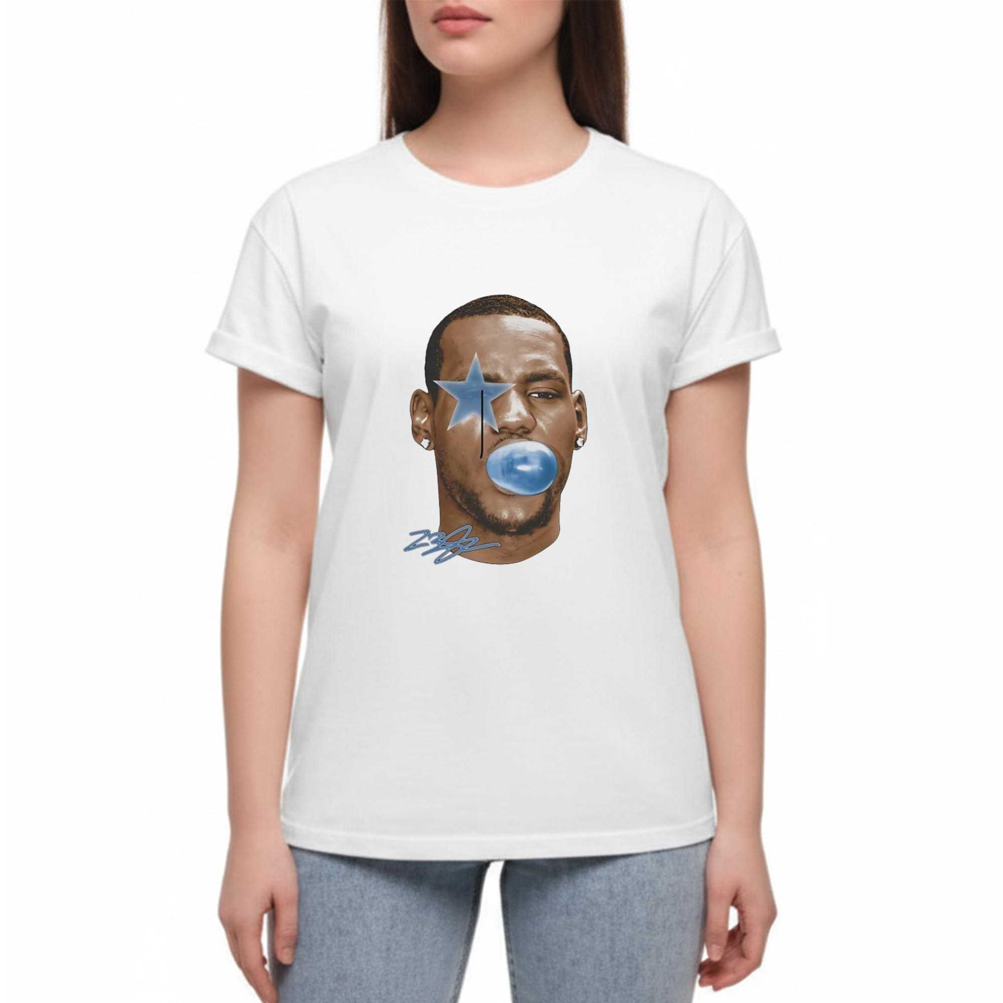 Lebron James Bubble Gum T-Shirt