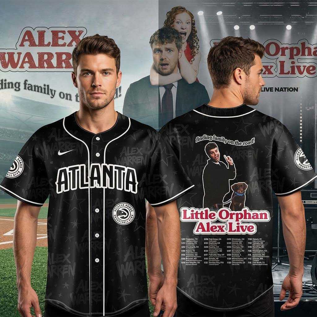 Little Orphan Alex Live Tour 2026 Atlanta Hawks Jersey